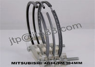 Mitsubishi 4D34 Zestawy pierścieni tłokowych 104mm DIA For Mitsubishi OEM ME - 997237